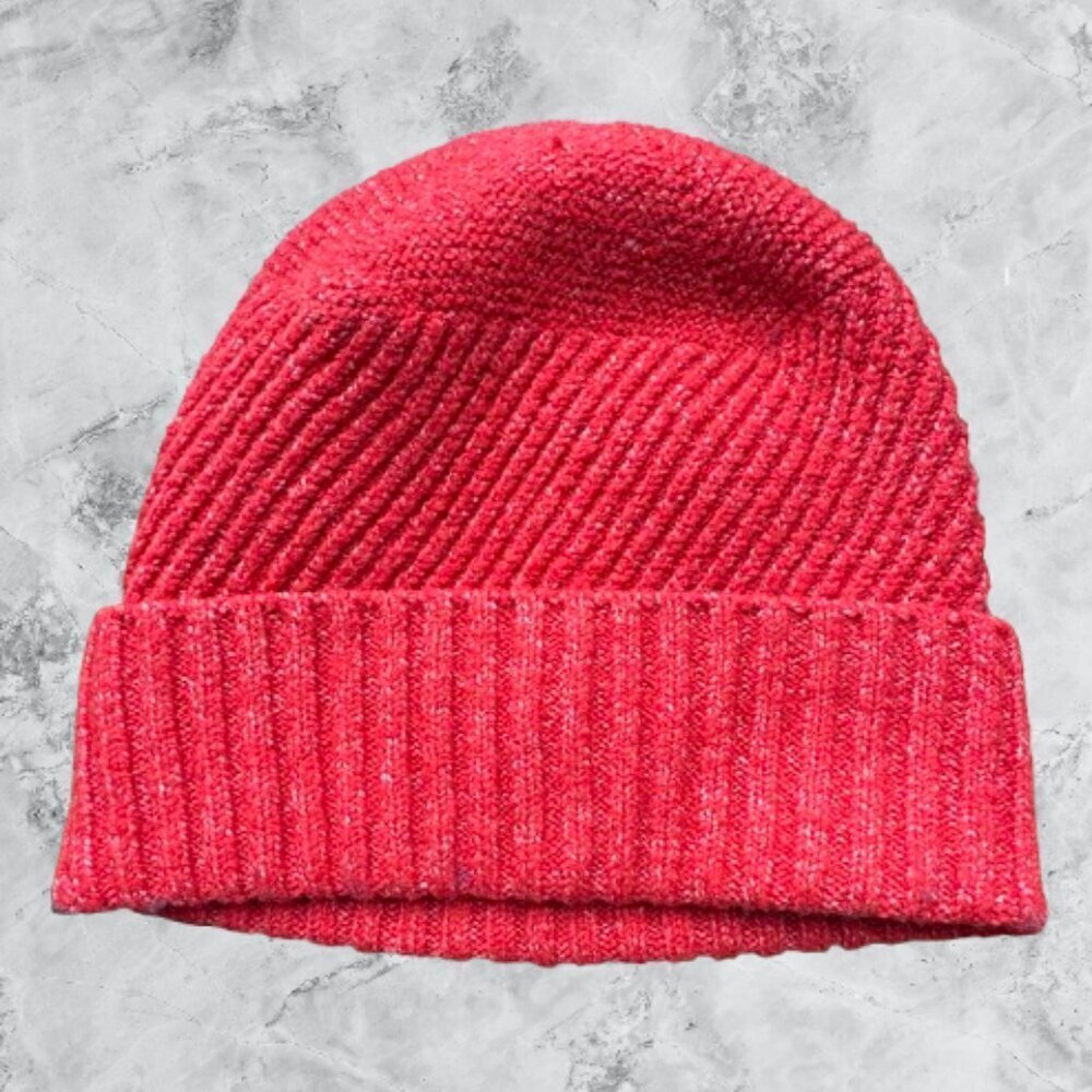 Universal Thread Knit Beanie Winter Hat NWOT (Orange) (B41)